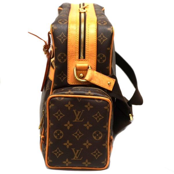 22 4417 4 Louis Vuitton Saxophone Squash Monogram Messenger Bag