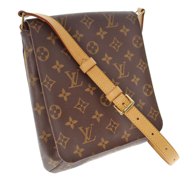 22 4432 1 Louis Vuitton Musette Salsa Short Shoulder Monogram Canvas Brown