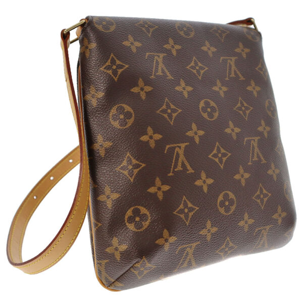 22 4432 2 Louis Vuitton Musette Salsa Short Shoulder Monogram Canvas Brown