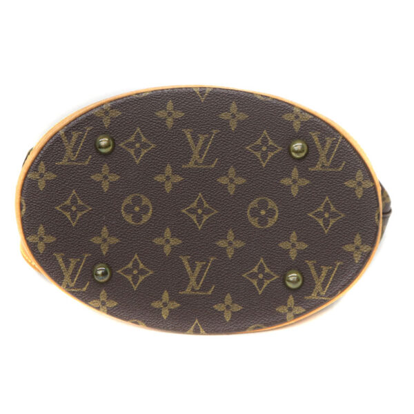 22 4439 5 Louis Vuitton Bucket PM Shoulder Bag Monogram Canvas Brown