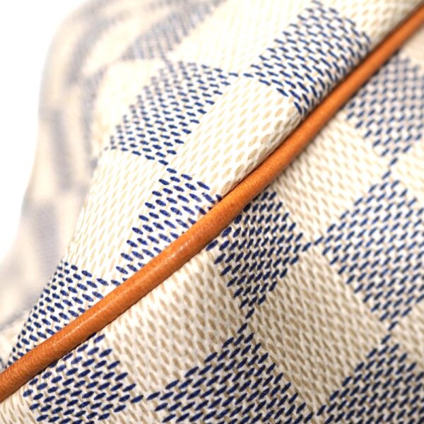 22 4442 12 Louis Vuitton Syracuse MM Damier Azur Shoulder Bag