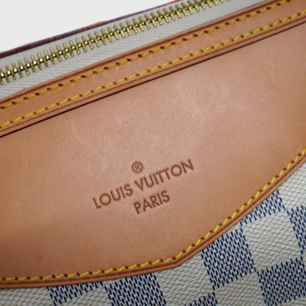 22 4442 8 Louis Vuitton Syracuse MM Damier Azur Shoulder Bag