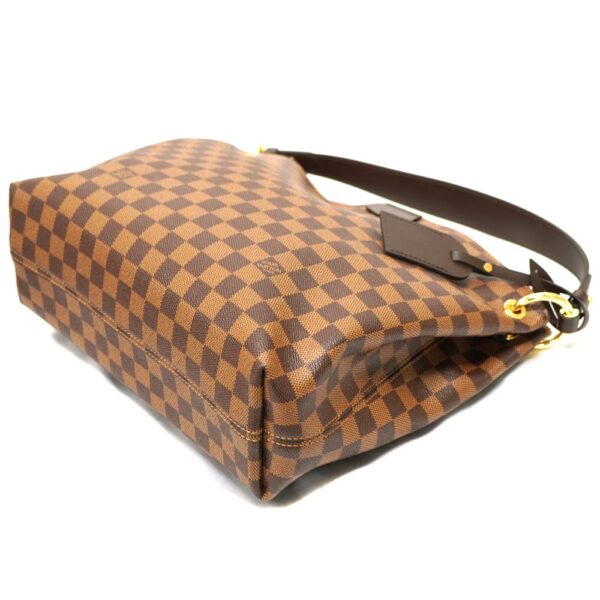 22 4443 6 Louis Vuitton Graceful PM Damier Ebene Shoulder Bag