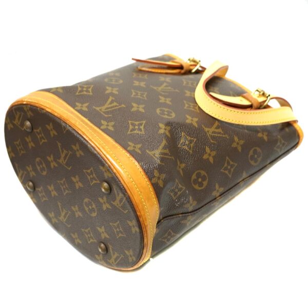 22 4512 6 Louis Vuitton Bucket PM Monogram Shoulder Bag