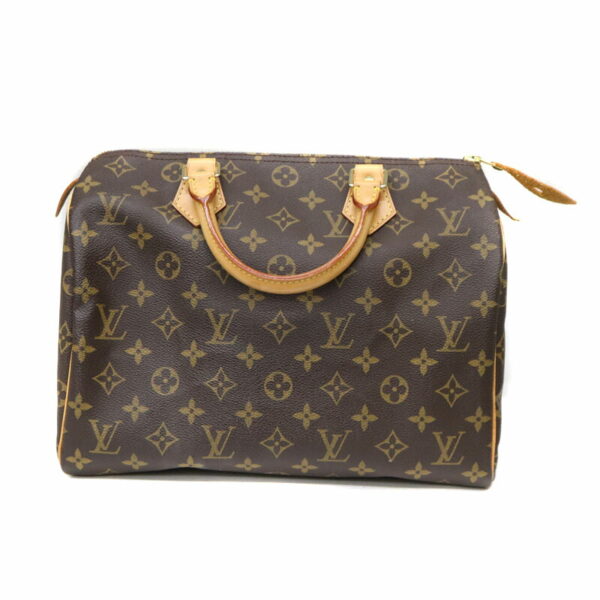 22 4615 1 Louis Vuitton Speedy 30 Handbag Monogram Canvas Brown