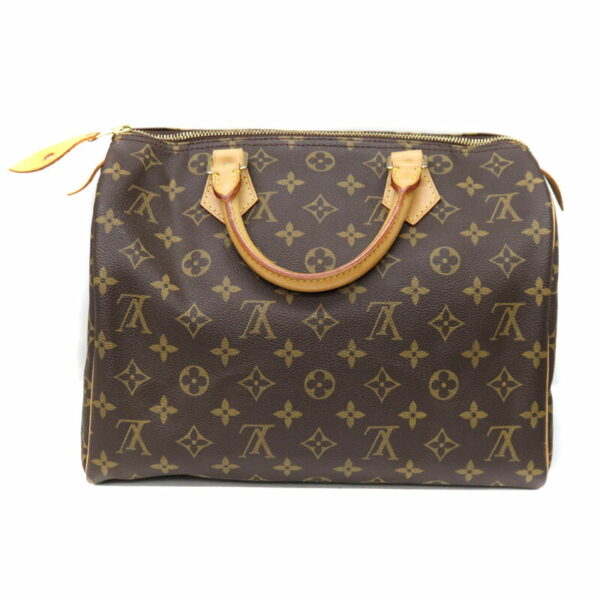 22 4615 2 Louis Vuitton Speedy 30 Handbag Monogram Canvas Brown