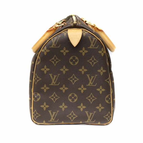 22 4615 3 Louis Vuitton Speedy 30 Handbag Monogram Canvas Brown