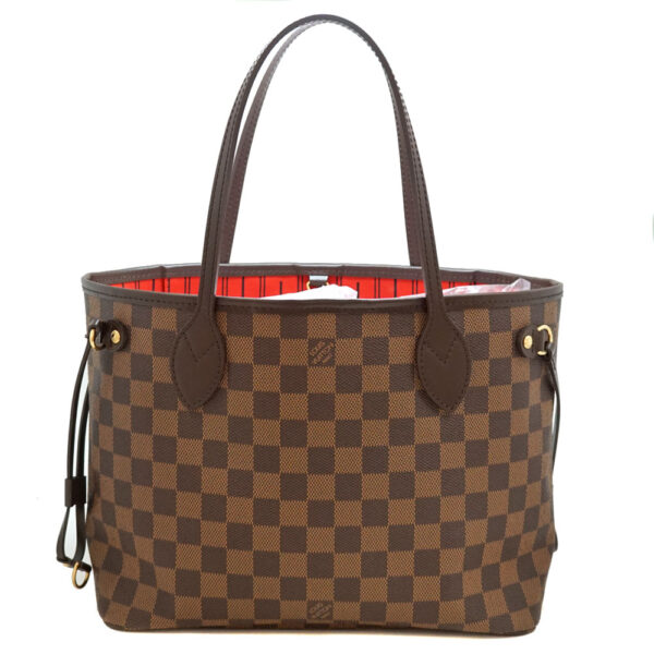 22 4633 Louis Vuitton Neverfull PM Damier Tote Bag