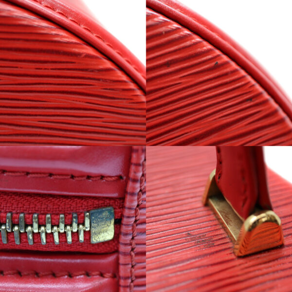 22 4798 9 Louis Vuitton Cannes Handbag Epi Leather Red