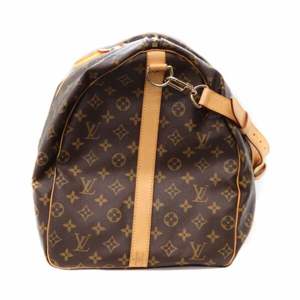 22 4868 3 Louis Vuitton Keepall Bandouliere 60 Bag Canvas Brown