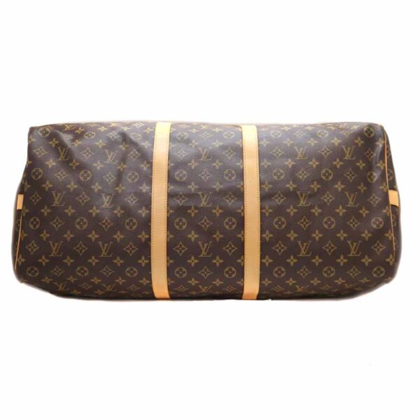 22 4868 5 Louis Vuitton Keepall Bandouliere 60 Bag Canvas Brown