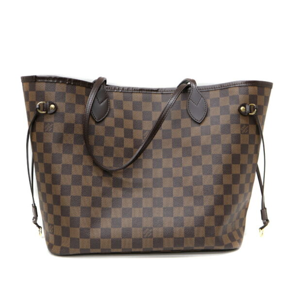 22 5016 1 Louis Vuitton Neverfull MM Tote Bag Canvas Brown