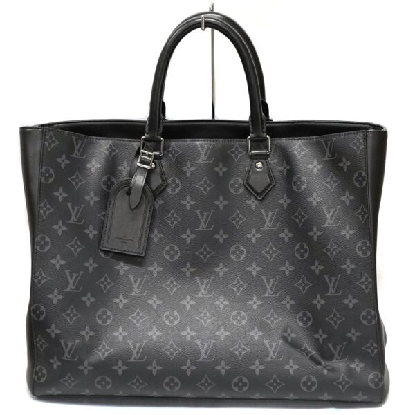 22 5023 1 Louis Vuitton Grand Sac Tote Bag Monogram Eclipse Black