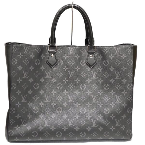 22 5023 2 Louis Vuitton Grand Sac Tote Bag Monogram Eclipse Black