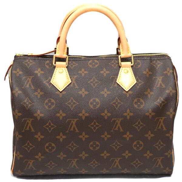 22 5075 2 Louis Vuitton Speedy 30 Handbag Monogram Canvas Brown