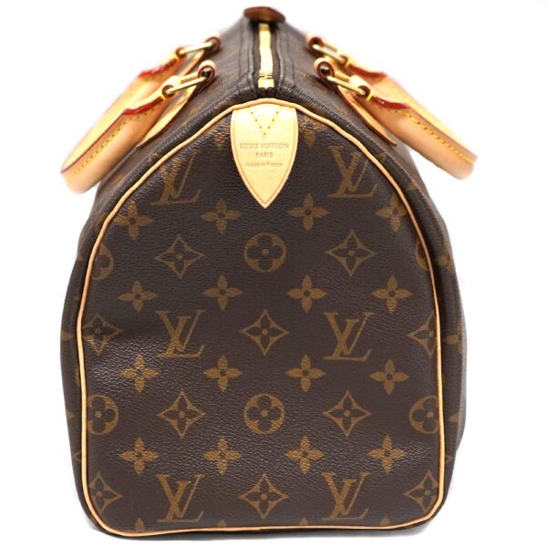 22 5075 4 Louis Vuitton Speedy 30 Handbag Monogram Canvas Brown