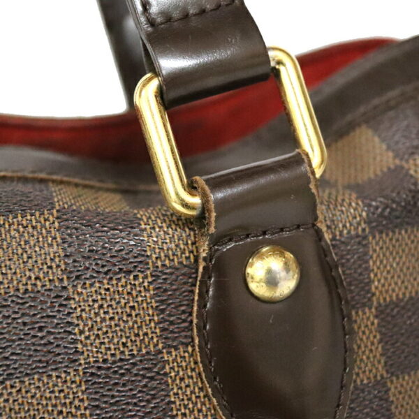 22 510 13 Louis Vuitton Hampstead PM Handbag Damier Canvas Ebene