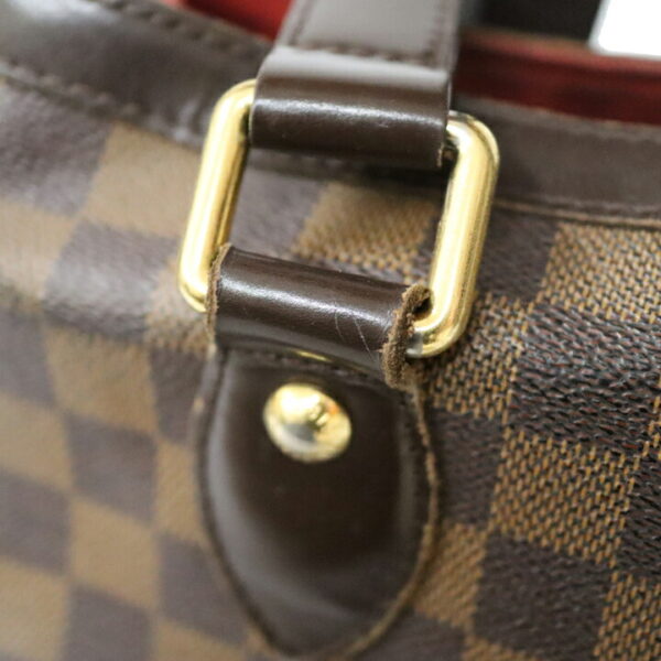 22 510 19 Louis Vuitton Hampstead PM Handbag Damier Canvas Ebene