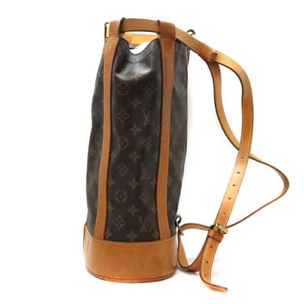 22 5108 3 Louis Vuitton Landon PM Backpack Canvas Brown