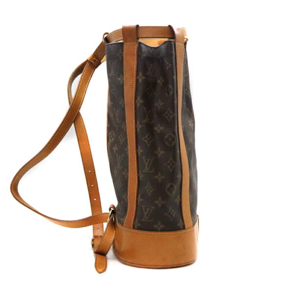 22 5108 4 Louis Vuitton Landon PM Backpack Canvas Brown