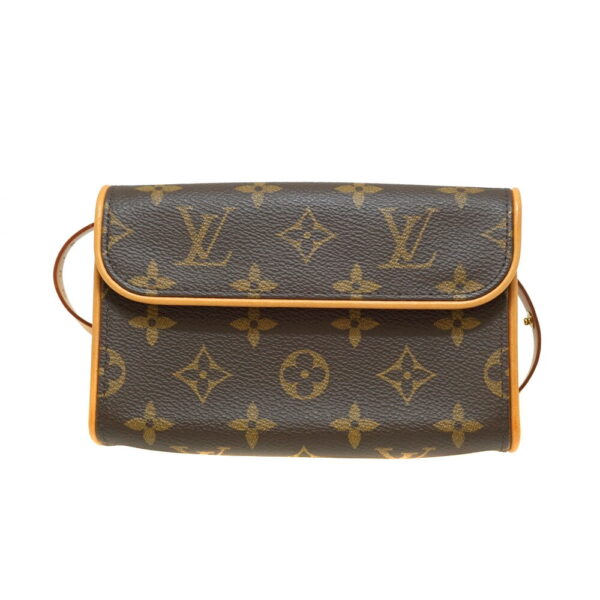 22 5299 1 Louis Vuitton Pochette Florentine Waist Pouch Monogram Canvas Brown