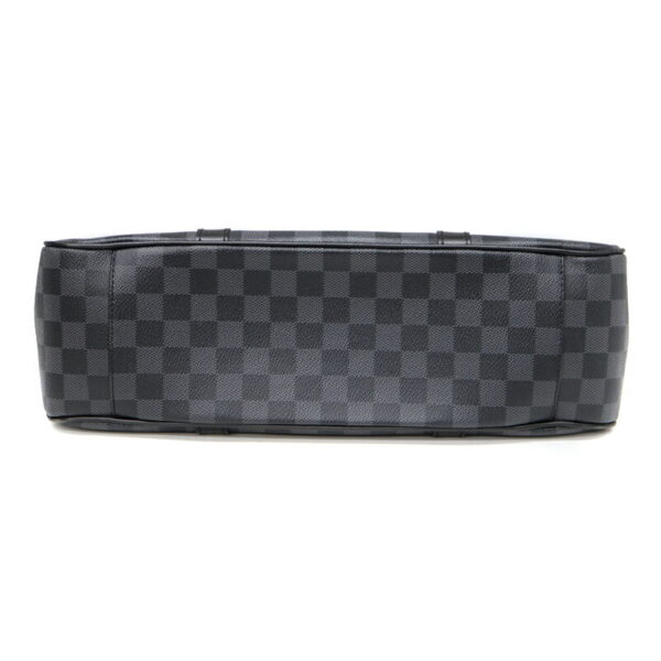 22 5509 5 Louis Vuitton Tadao 2WAY Bag Damier Canvas Graphite Black