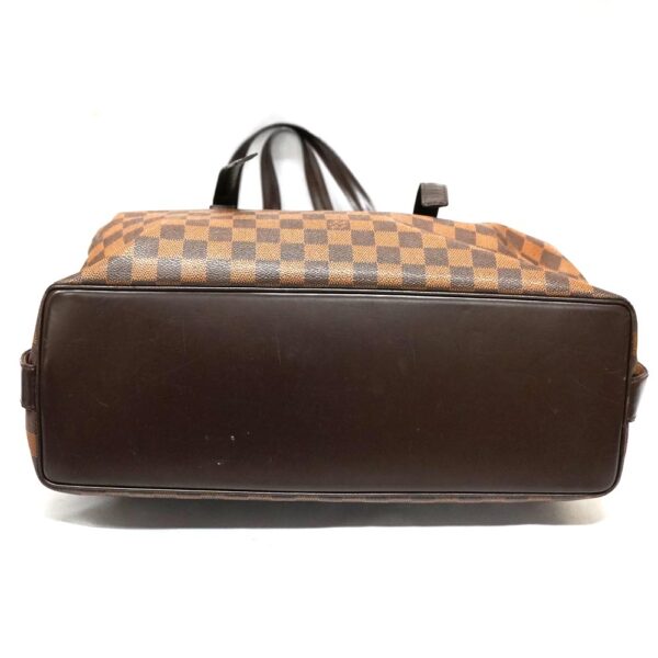 22 5763 5 Louis Vuitton Chelsea Tote Bag Damier Ebene Canvas Brown