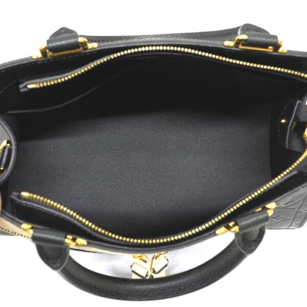 22 5782 7 Louis Vuitton Three PM Shoulder Bag Empreinte Black