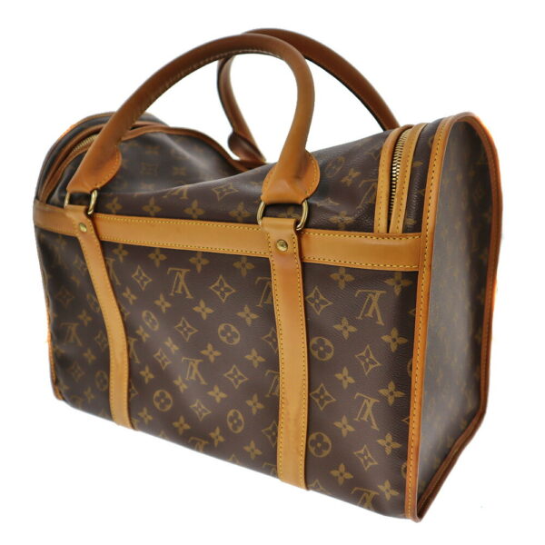 22 5827 2 Louis Vuitton Sacchan Carry Bag Monogram Canvas Brown