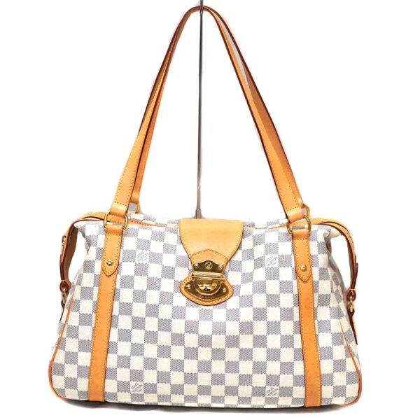 22 6000 1 Louis Vuitton Stresa PM Shoulder Bag Damier Azur White