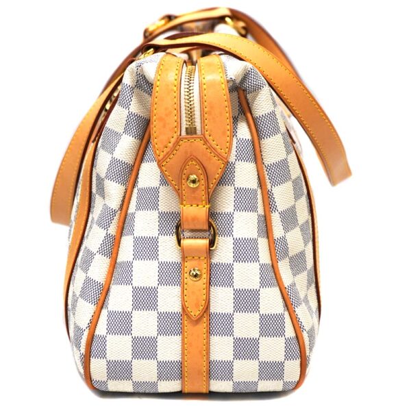 22 6000 3 Louis Vuitton Stresa PM Shoulder Bag Damier Azur White