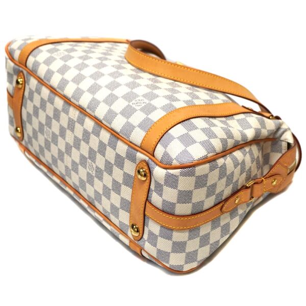 22 6000 6 Louis Vuitton Stresa PM Shoulder Bag Damier Azur White