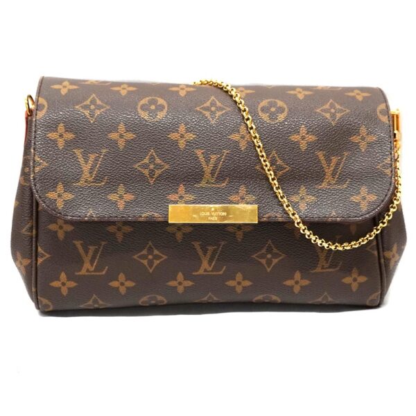 22 6094 1 Louis Vuitton Favorite MM Shoulder Bag Monogram Brown