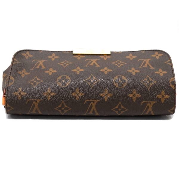 22 6094 3 Louis Vuitton Favorite MM Shoulder Bag Monogram Brown