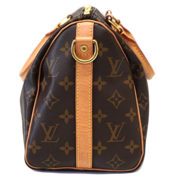 22 6165 4 Louis Vuitton Speedy Bandouliere 25 Monogram Canvas Brown