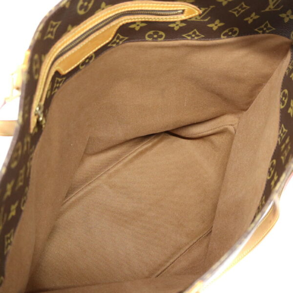 22 6419 11 Louis Vuitton Shopping Handbag Canvas Brown