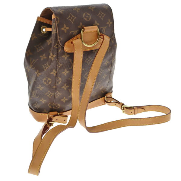 22 6652 2 Louis Vuitton Monsouris MM Backpack Monogram Canvas Brown