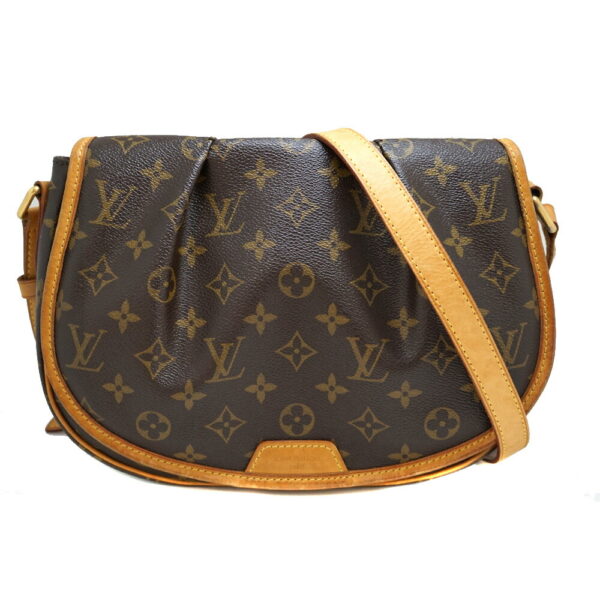 22 6654 Louis Vuitton Menilmontant PM Shoulder Bag Monogram