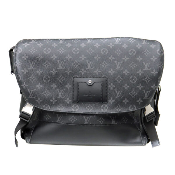 22 6672 1 1 Louis Vuitton Messenger Voyage PM Shoulder Bag Eclipse Black