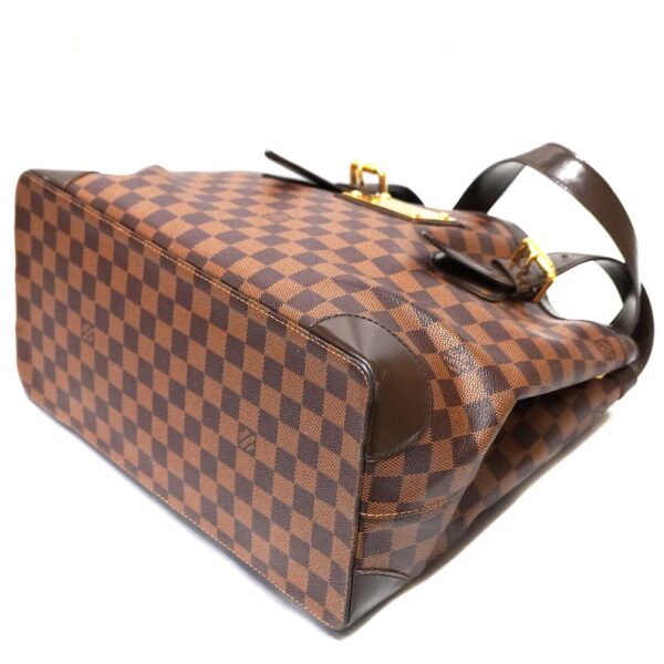 22 6776 6 Louis Vuitton Hampstead MM Damier Ebene Canvas Brown