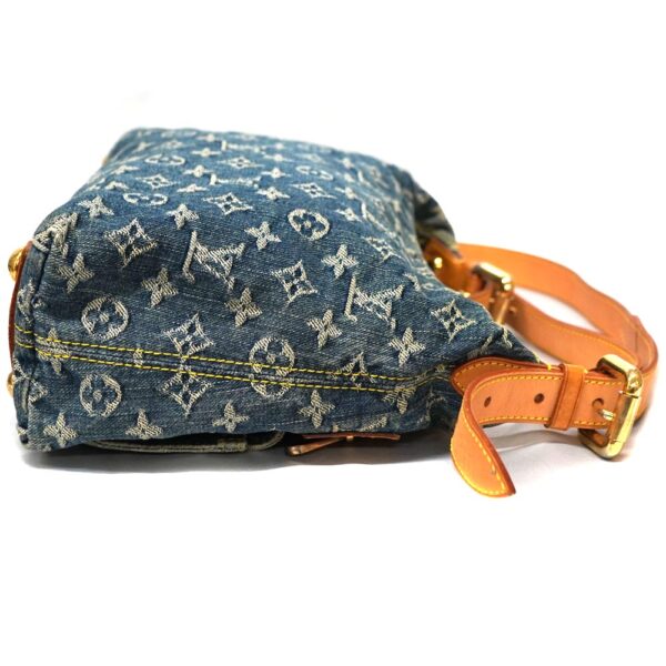 22 6822 3 Louis Vuitton Baggy PM Shoulder Bag Monogram Denim