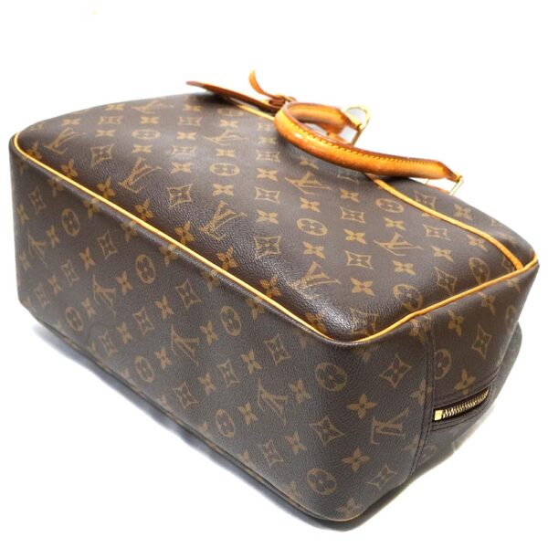 22 6900 6 Louis Vuitton Deauville Bowling Vanity Monogram Canvas Brown