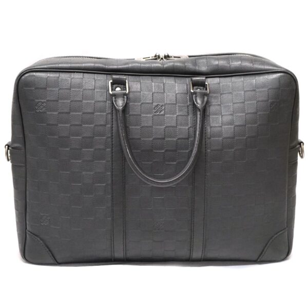 22 6918 2 Louis Vuitton PDV Shoulder Bag Damier Graphite Black Gray