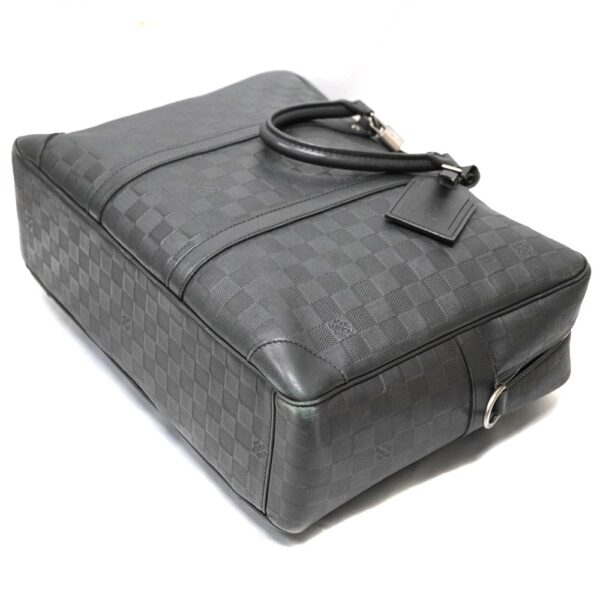 22 6918 6 Louis Vuitton PDV Shoulder Bag Damier Graphite Black Gray