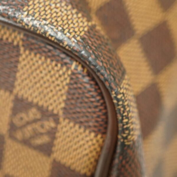 22 6948 8 Louis Vuitton Greenwich PM Handbag Bag Damier Ebene Brown