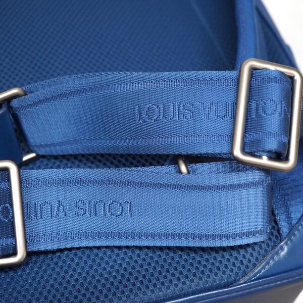 22 7046 9 Louis Vuitton Michael Rucksack Backpack Damier Infini Blue