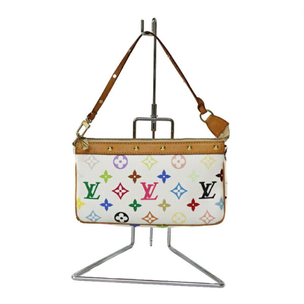 22 7065 1 Louis Vuitton Pochette Accessory Pouch Multicolor White