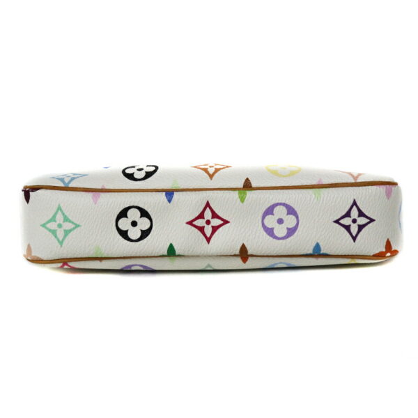 22 7065 4 Louis Vuitton Pochette Accessory Pouch Multicolor White