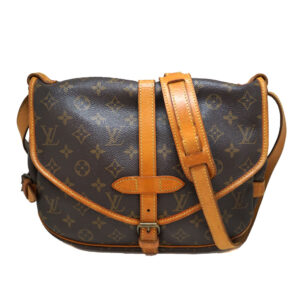 22 7133 Louis Vuitton Monogram Pochette Ganju Body Bag Brown