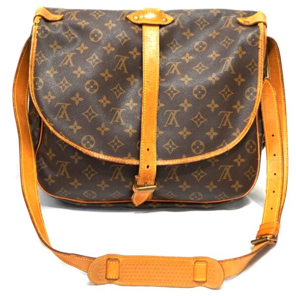 22 7172 2 Louis Vuitton Saumur 35 Shoulder Bag Monogram